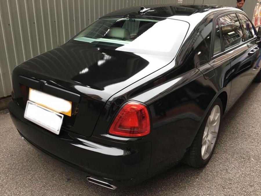 Детали экстерьера Rolls-Royce Ghost by Impressive Wrap 2018 года  (JP) (фото 8 из 10)